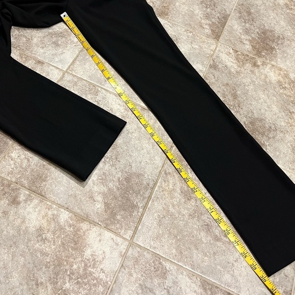 Express Design Studio Bootcut Low Rise Pants Size 0 Stretch Pockets Solid Black - Picture 3 of 9